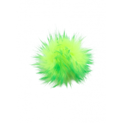Pompon 18cm zielony